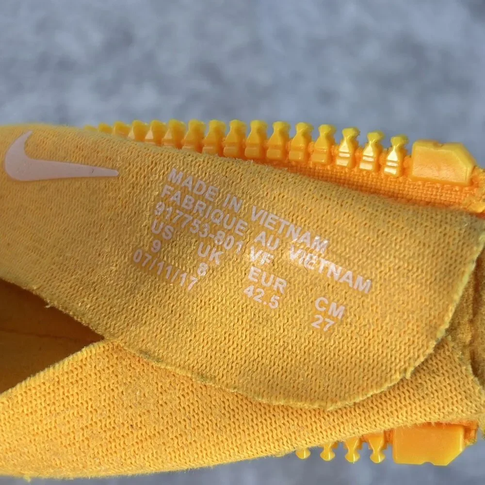 917753-801 - Mens 9 / Womens 10.5 Nike SF Air Force 1 Mid OBJ Laser Orange Gum